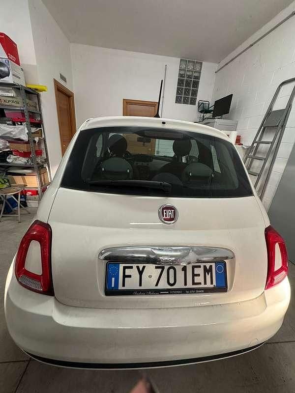 Usata Fiat 500 Lounge 69 CV (50 kW) 2019 Bianco Utilitaria