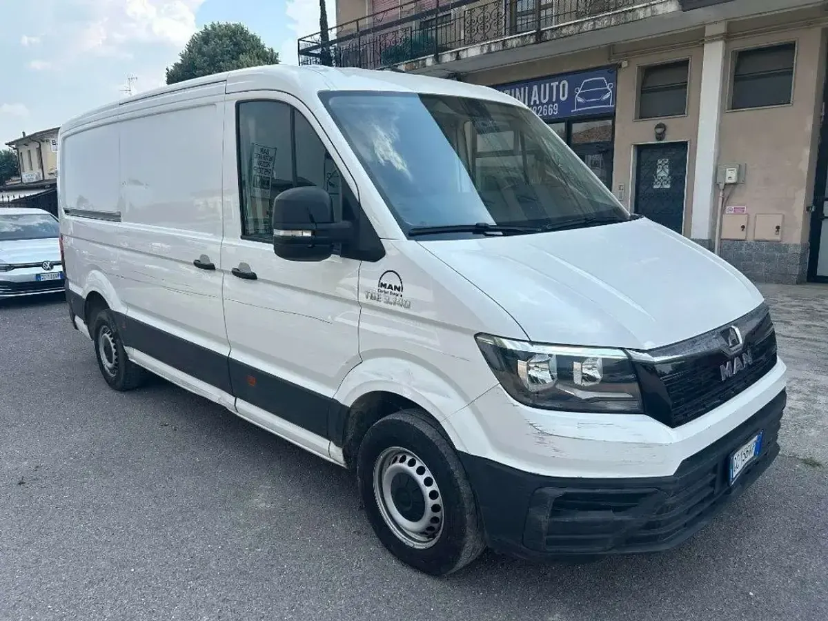 Usata MAN TGE 140 CV (102 kW) 2020 Bianco Furgone