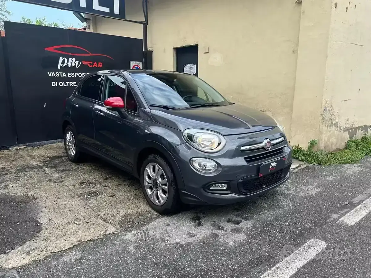 Usata Fiat 500X Pop Star 95 CV (69 kW) 2017 Grigio SUV