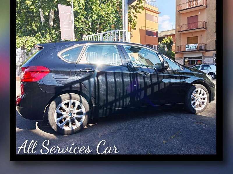 Usata BMW 218 Active Tourer Advantage 150 CV (110 kW) 2014 Nero Monovolume
