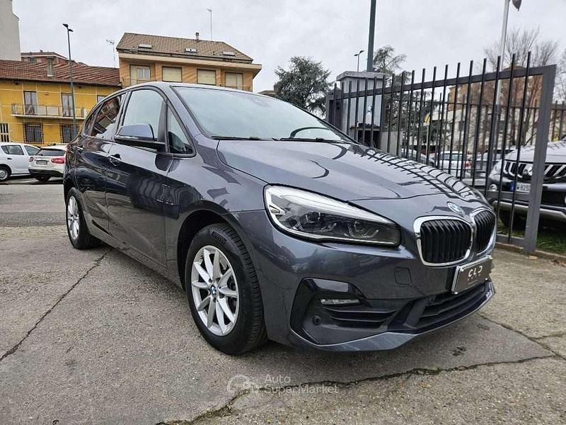 Usata BMW 218 Active Tourer Luxury Line 150 CV (110 kW) 2021 Grigio scuro Monovolume