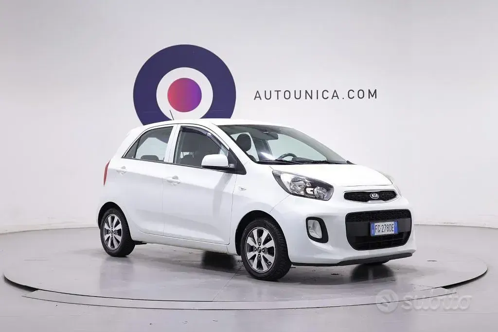Usata Kia Picanto 67 CV (49 kW) 2017 Bianco Utilitaria