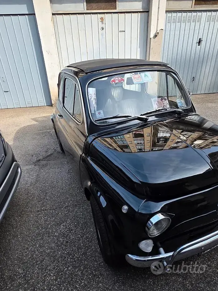 Usata Fiat 500 1970 Nero Utilitaria