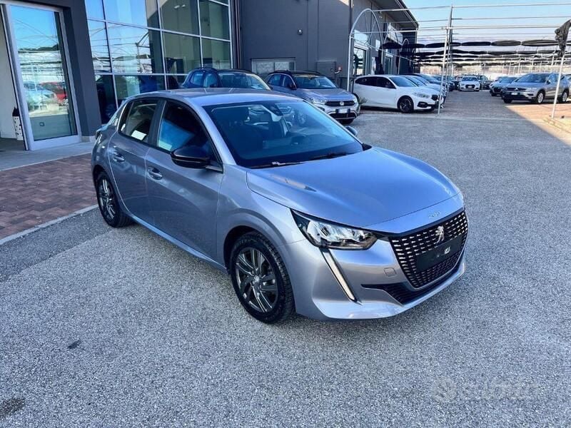 Usata Peugeot 208 Active 75 CV (55 kW) 2022 Grigio medio Utilitaria