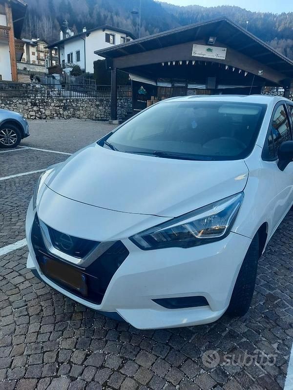Usata Nissan Micra 2017 Bianco Utilitaria