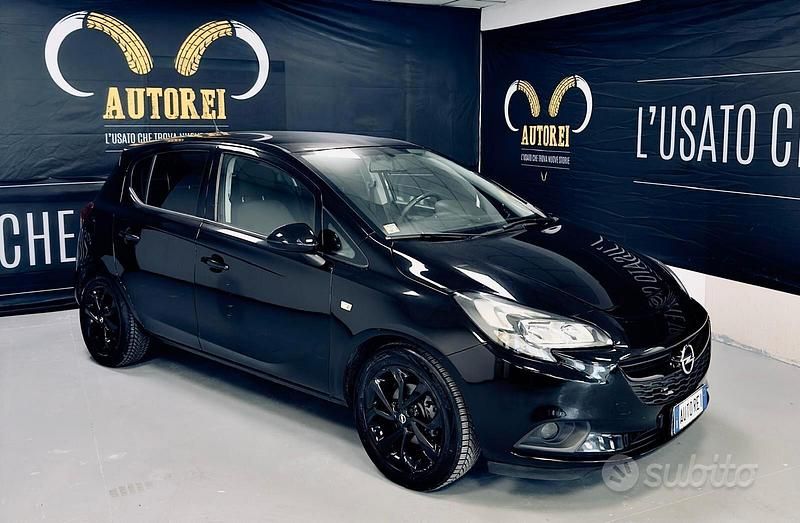 Usata Opel Corsa Edition 90 CV (66 kW) 2018 Nero Utilitaria