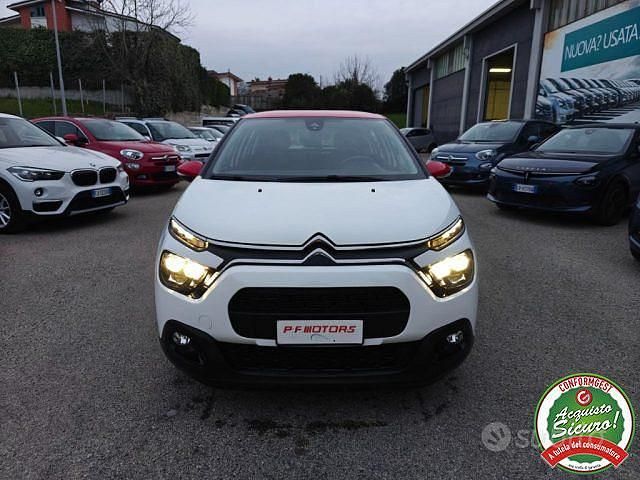 Usata Citroën C3 PureTech 82 CV (60 kW) 2020 Bianco Utilitaria