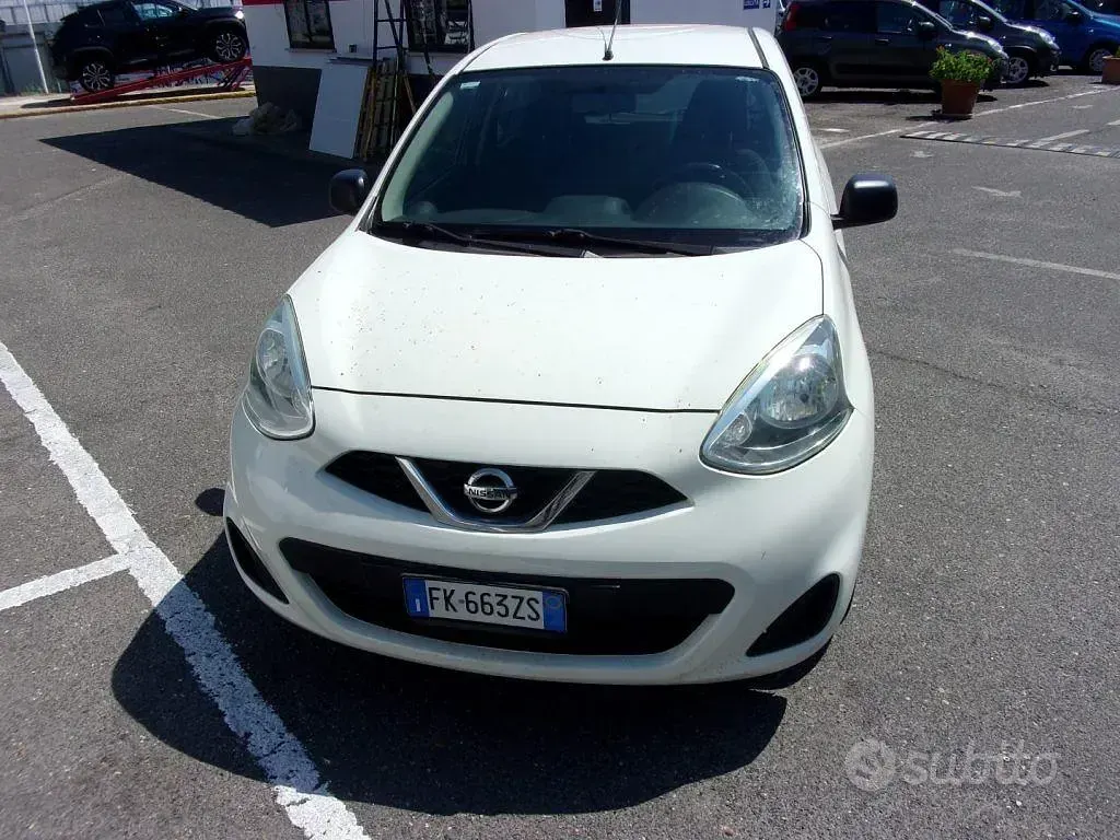 Usata Nissan Micra Comfort 80 CV (58 kW) 2017 Bianco Utilitaria