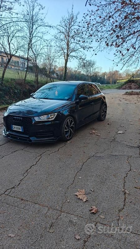 Usata Audi A1 Sportback Ambiente 95 CV (69 kW) 2017 Nero Utilitaria