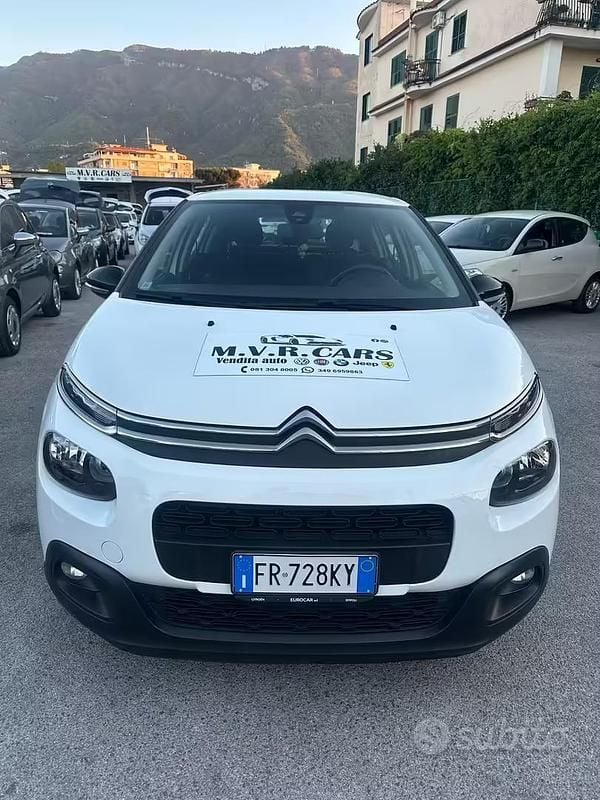 Usata Citroën C3 Live 74 CV (54 kW) 2018 Bianco Utilitaria