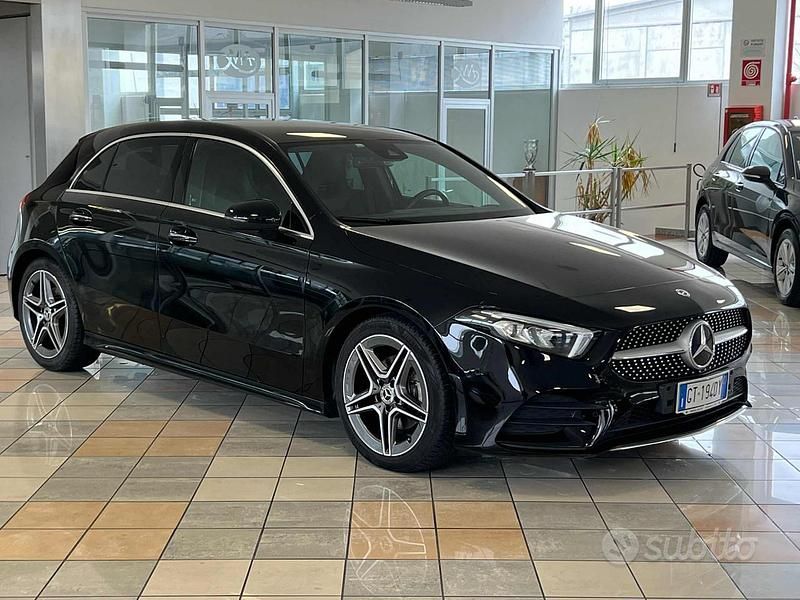 Usata Mercedes A200 Premium 163 CV (119 kW) 2022 Nero Berlina