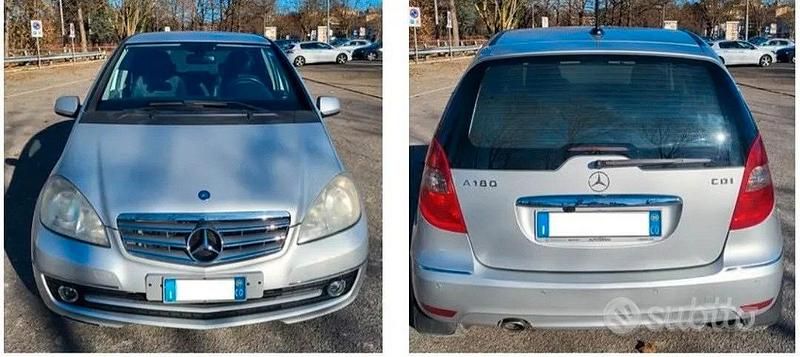 Usata Mercedes A180 Executive 109 CV (80 kW) 2009 Grigio Utilitaria