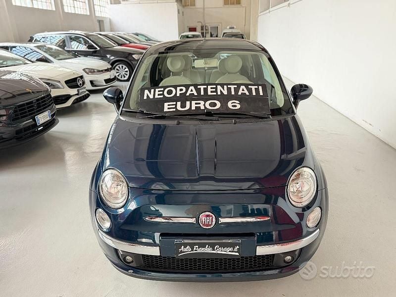 Usata Fiat 500 Pop 69 CV (50 kW) 2014 Blu Utilitaria