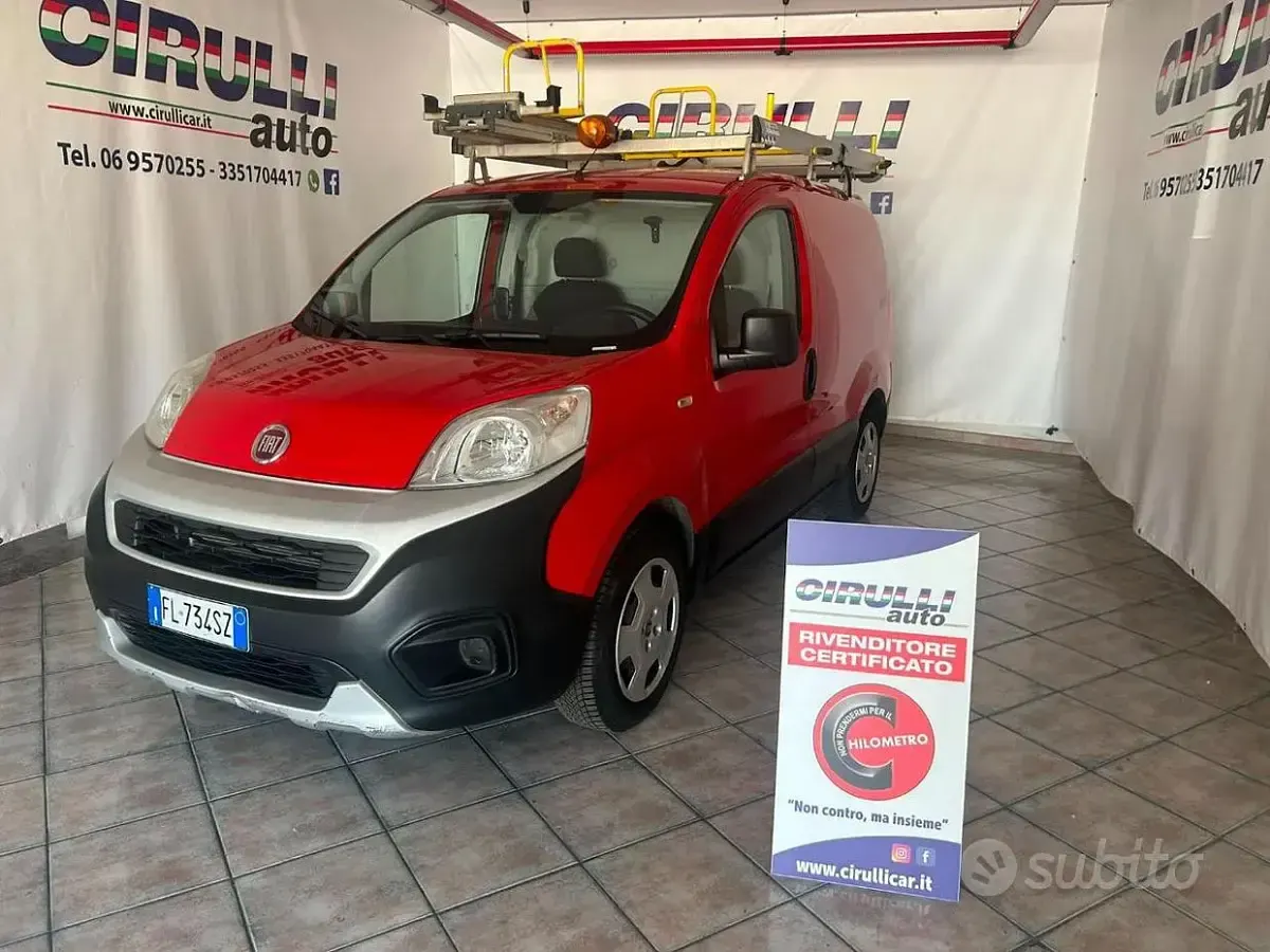 Usata Fiat Fiorino 95 CV (69 kW) 2017 Rosso Monovolume