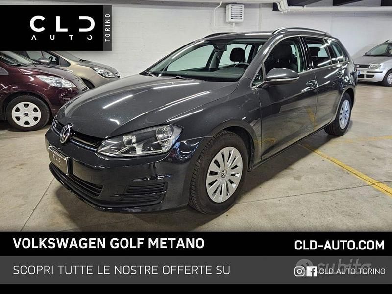 Usata VW Golf VII Comfortline 110 CV (80 kW) 2015 Grigio Station wagon