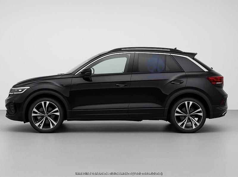 Usata VW T-Roc R-line 150 CV (110 kW) 2025 Nero SUV