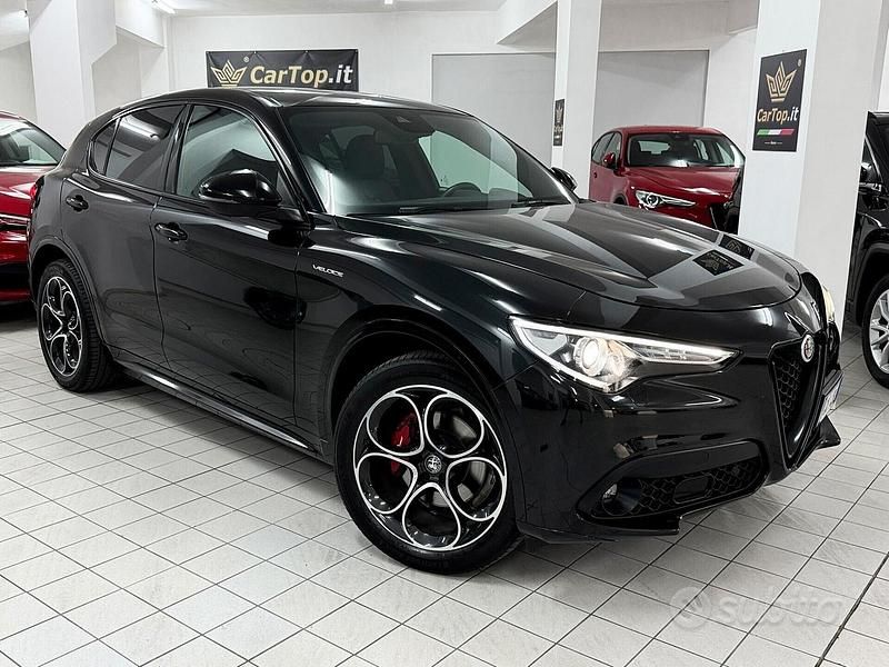 Usata Alfa Romeo Stelvio Veloce 210 CV (154 kW) 2022 Nero SUV