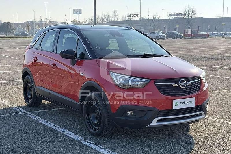 Usata Opel Crossland X 120 CV (88 kW) 2019 Rosso SUV