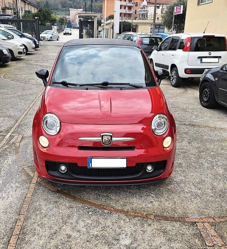Usata Abarth 500C 140 CV (102 kW) 2011 Rosso Cabrio