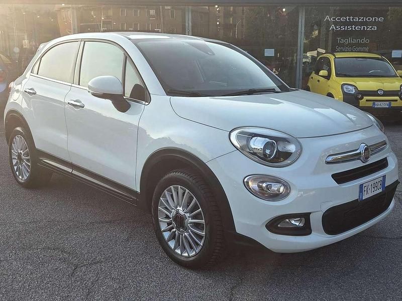 Usata Fiat 500X Lounge 95 CV (69 kW) 2017 Bianco SUV