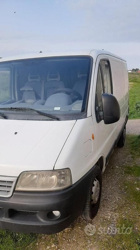 Usata Fiat Ducato 84 CV (61 kW) 2003 Bianco Furgone
