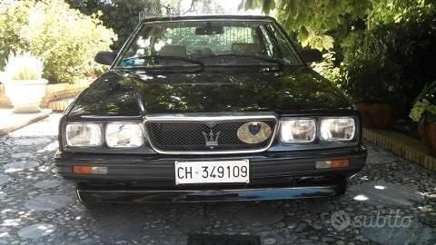 Usata Maserati Quattroporte 1988 Nero Berlina