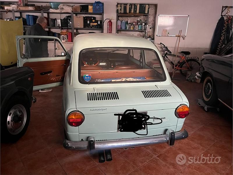 Usata Fiat 850 74 CV (54 kW) 1970 Blu Utilitaria