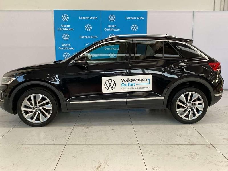 Usata VW T-Roc Style 110 CV (80 kW) 2022 Nero SUV