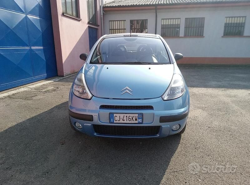 Usata Citroën C3 Pluriel 109 CV (80 kW) 2003 Blu Cabrio