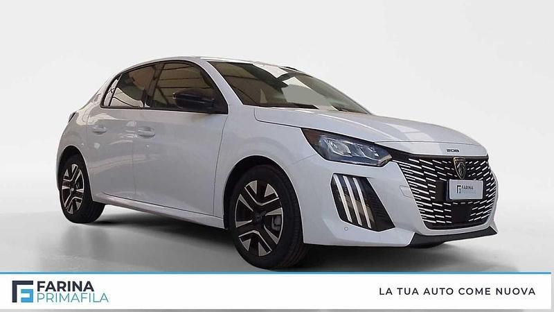 Usata Peugeot 208 Allure 101 CV (74 kW) 2025 Bianco Utilitaria