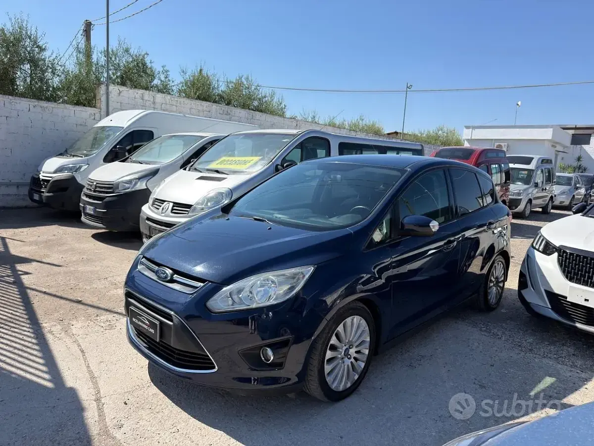 Usata Ford C-MAX Titanium 115 CV (84 kW) 2012 Blu Monovolume