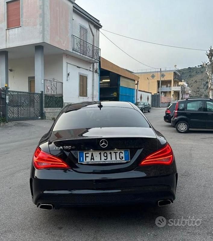 Usata Mercedes CLA180 AMG 2016 Nero Berlina
