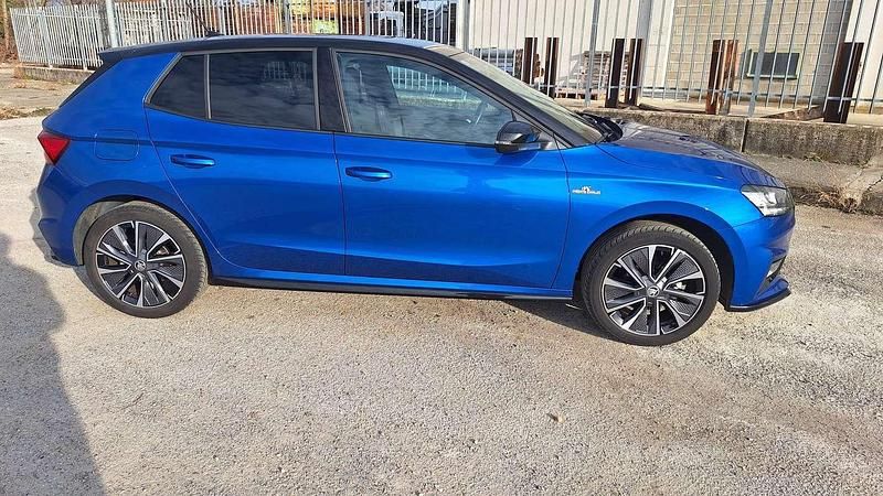 Usata Skoda Fabia Monte Carlo 80 CV (58 kW) 2024 Blu/azzurro Utilitaria