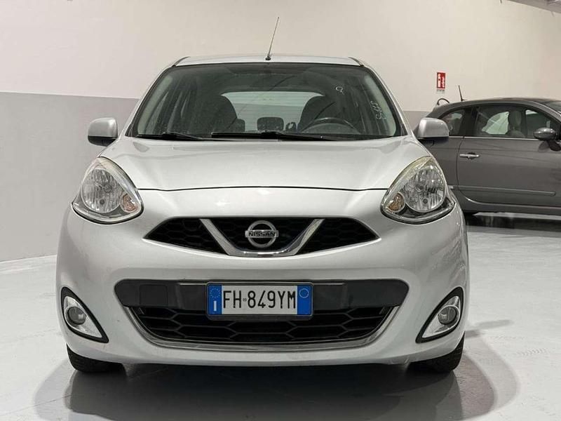Second-hand Nissan Micra Acenta 80 CP (58 kW) 2017 Argintiu Berlinǎ