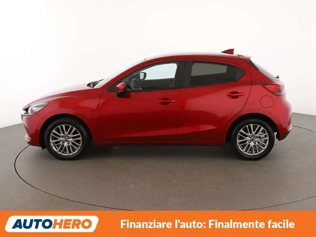 Usata Mazda 2 Exceed 90 CV (66 kW) 2022 Rosso Berlina