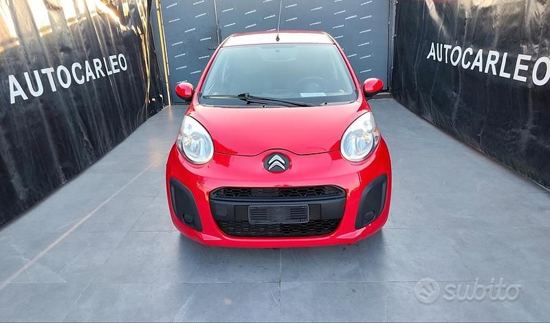 Usata Citroën C1 68 CV (50 kW) 2013 Rosso Utilitaria
