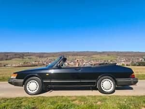 Usata Saab 900 Cabriolet 136 CV (100 kW) 1991 Nero Cabrio