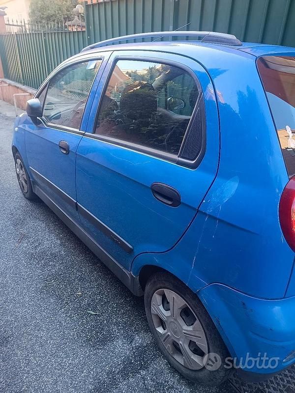 Usata Chevrolet Matiz 2009 Blu Utilitaria