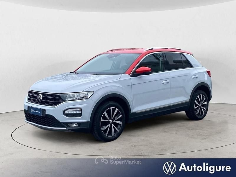 Usata VW T-Roc Style 110 CV (80 kW) 2021 Bianco SUV