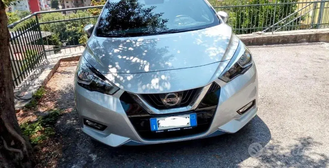 Usata Nissan Micra 90 CV (66 kW) 2017 Grigio Utilitaria