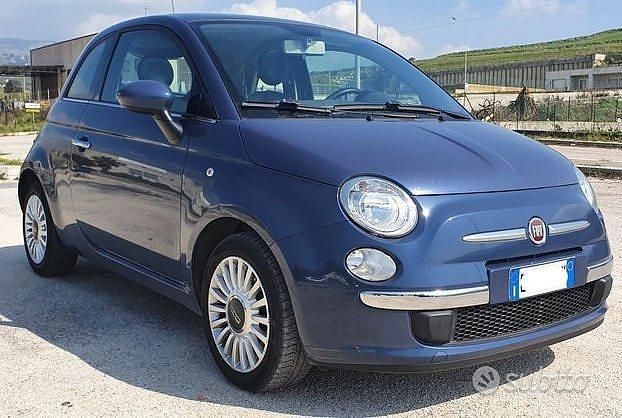Usata Fiat 500 95 CV (69 kW) 2012 Blu