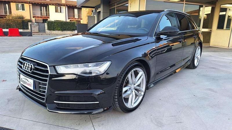 Nero metallizzato Usata 2015 Audi A6 S-Line Station wagon | 20.000 € (Molto cara) - Immagine 1/4