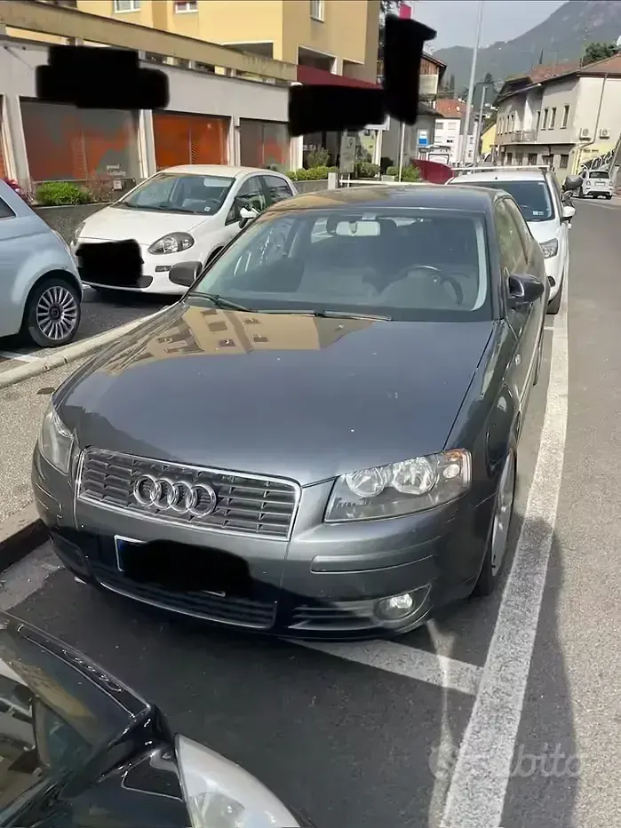 Usata Audi A3 Ambition 150 CV (110 kW) 2004 Grigio Utilitaria
