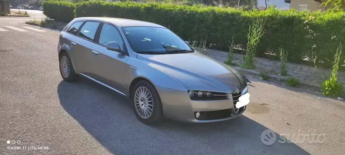 Usata Alfa Romeo 159 150 CV (110 kW) 2007 Grigio Station wagon