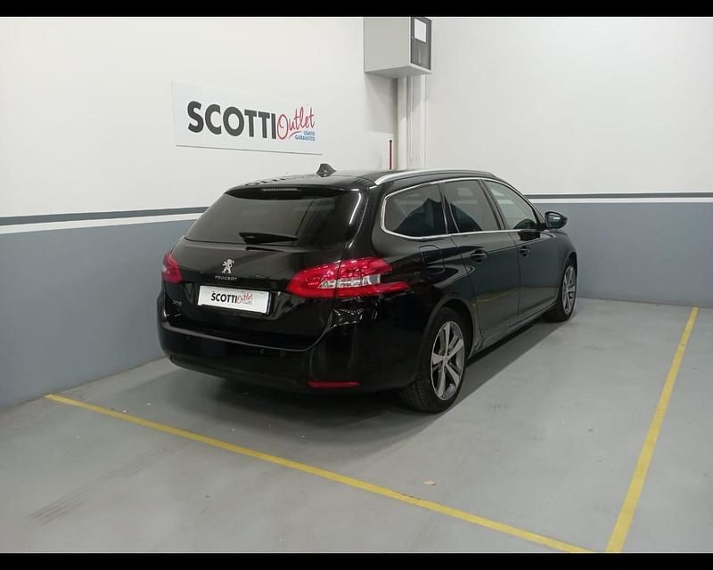 Usata Peugeot 308 Allure 131 CV (96 kW) 2018 Nero Station wagon