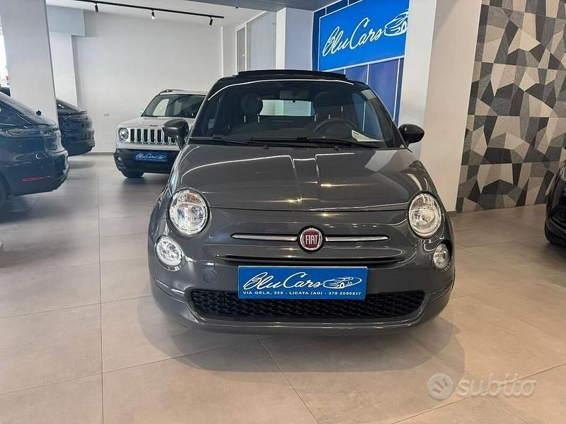 Usata Fiat 500C 70 CV (51 kW) 2022 Grigio Cabrio