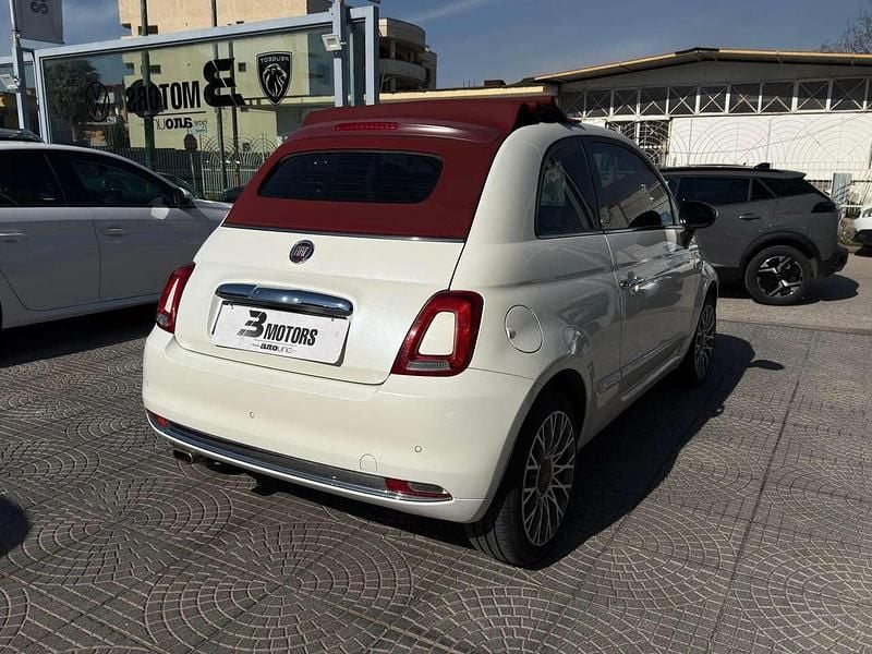 Usata Fiat 500C Lounge 69 CV (50 kW) 2020 Bianco Cabrio