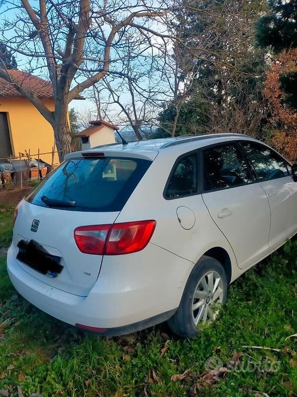 Usata Seat Ibiza ST 75 CV (55 kW) 2014 Bianco Station wagon