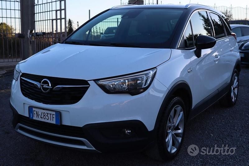Usata Opel Crossland X Ultimate 120 CV (88 kW) 2018 Bianco SUV