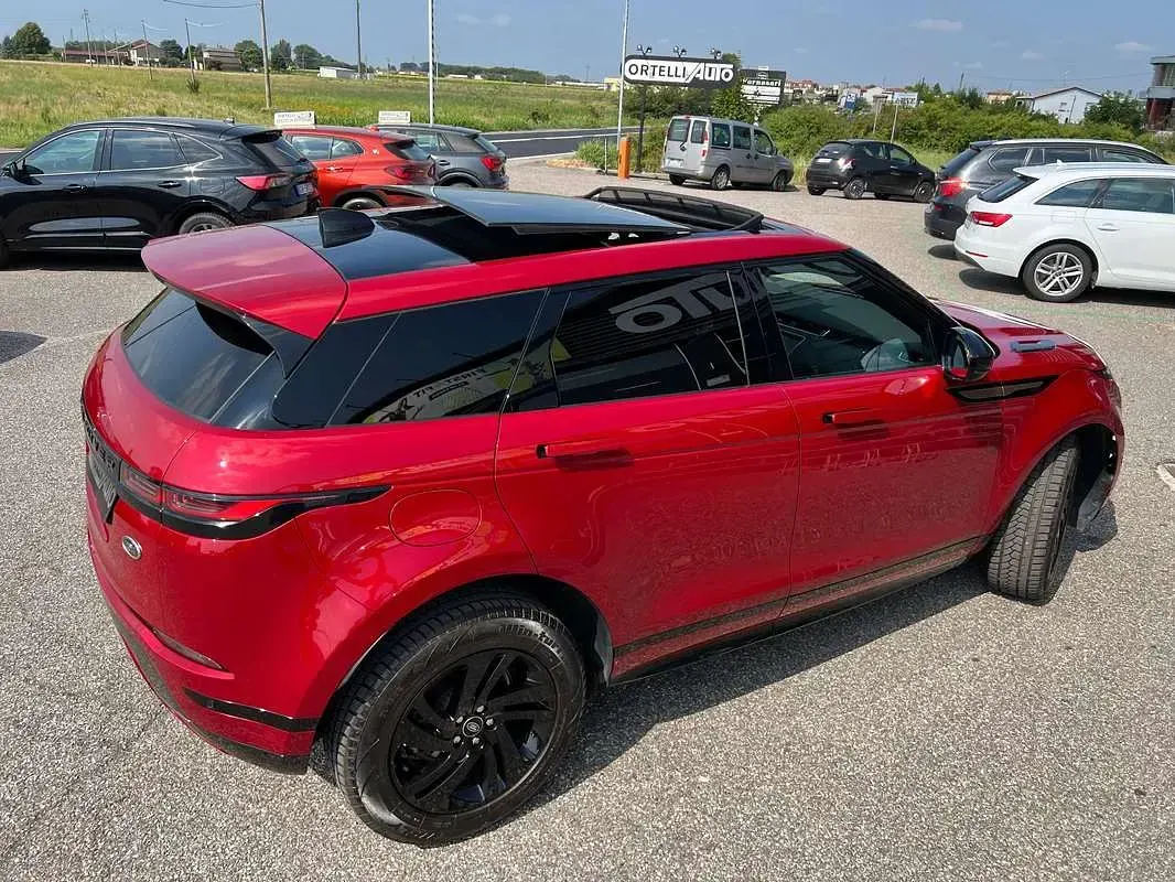 Usata Land Rover Range Rover evoque R-Dynamic 163 CV (119 kW) 2022 Rosso SUV